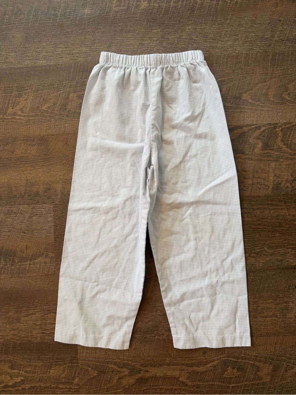Shrimp & Grits boys gingham pants